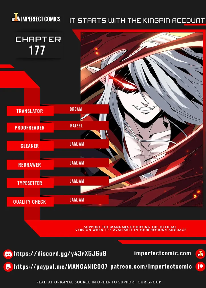 It Starts With a Kingpin Account Chapter 177 1